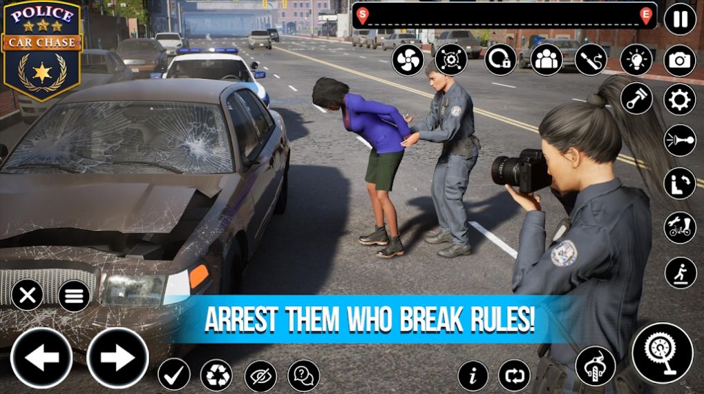 警车追逐小偷竞速中文版图1