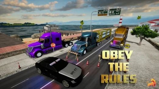 高速公路卡车模拟器游戏图1