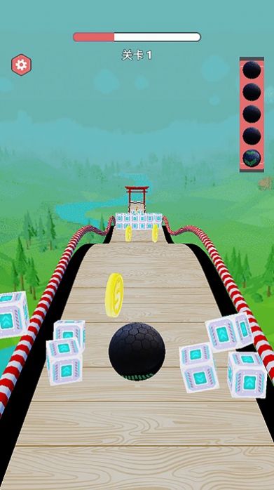 球球滚动赛道游戏图1
