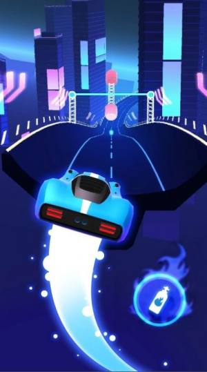 霓虹赛车手节奏赛道游戏中文版图片1