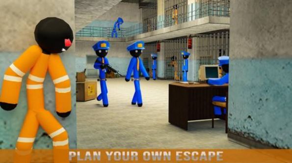 火柴人监狱生存游戏手机版下载图片1
