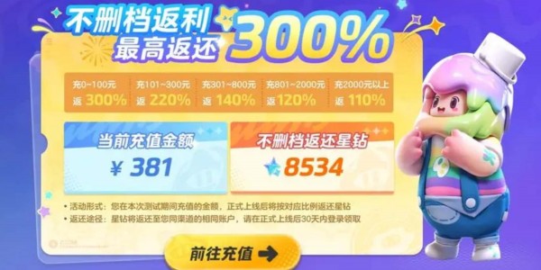元梦之星充值返利活动什么时候结束  公测充值返利活动结束时间分享[多图]
