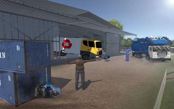 城市垃圾车模拟器游戏图3