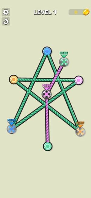 解开混乱的绳结游戏手机版下载图片1