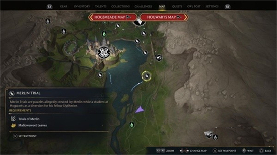 霍格沃茨之遗梅林试炼位置大全   梅林的挑战解密位置攻略[多图]