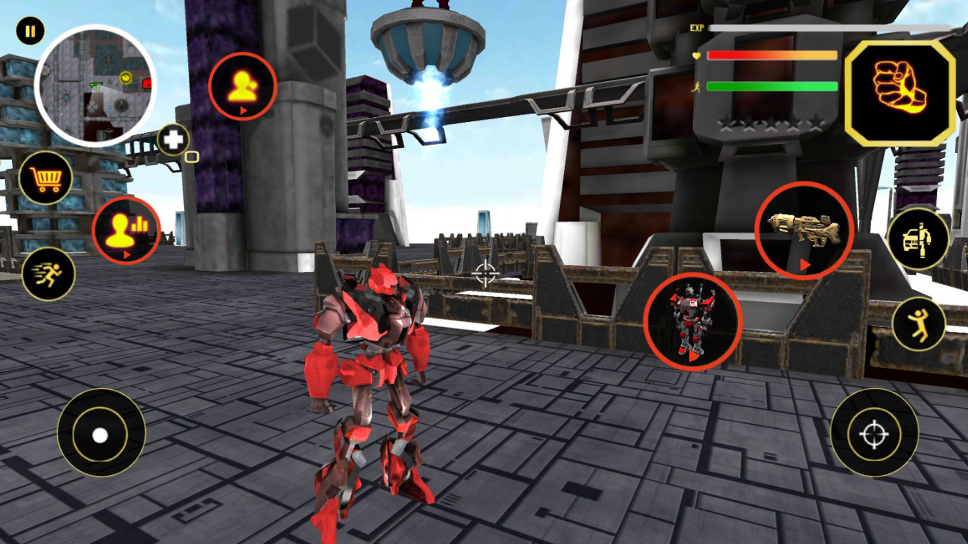 模拟机器人城市英雄游戏最新安卓版图片1