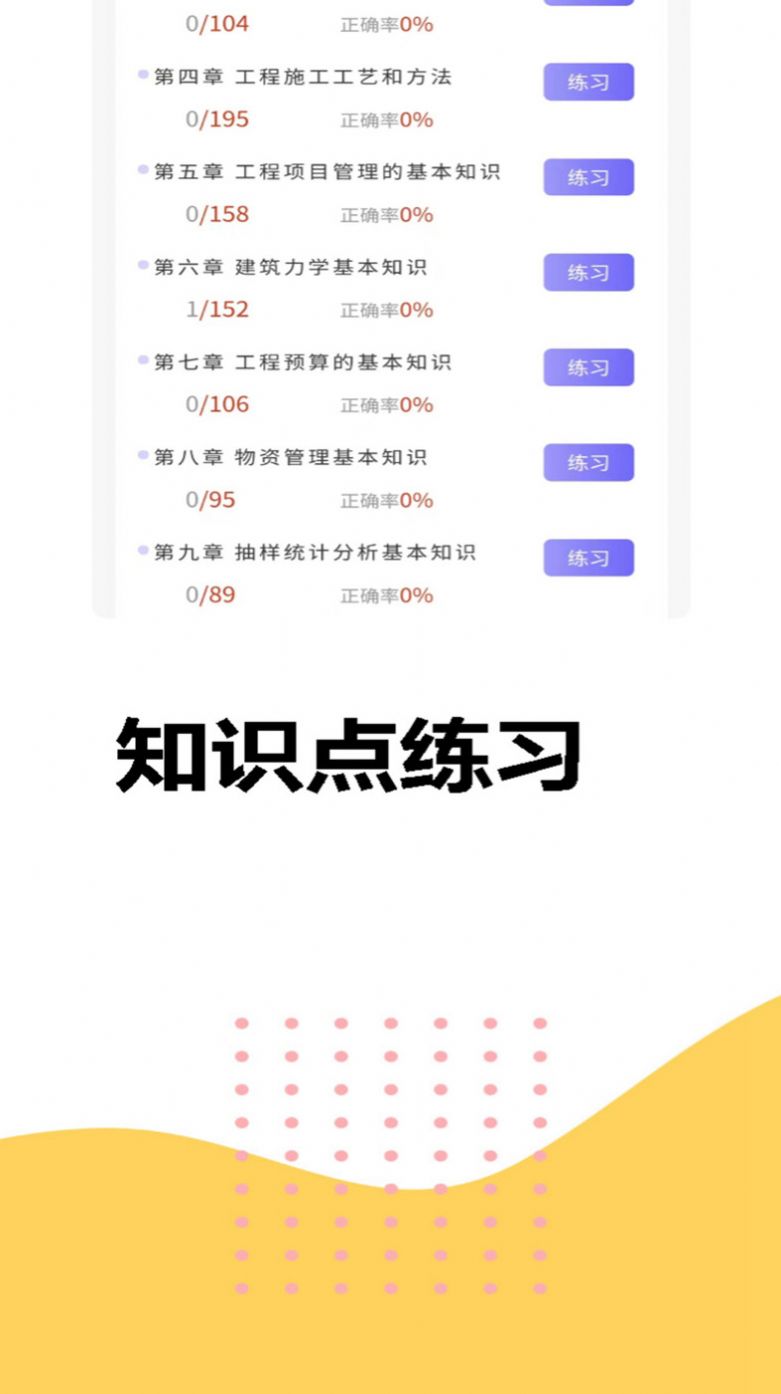 八大员考试精准题库app手机版下载 v1.0.0截图1