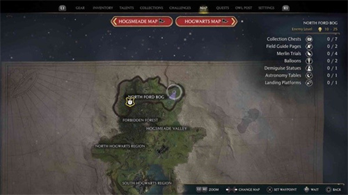 霍格沃茨之遗竞技场在哪   所有战斗竞技场坐标位置分享[多图]