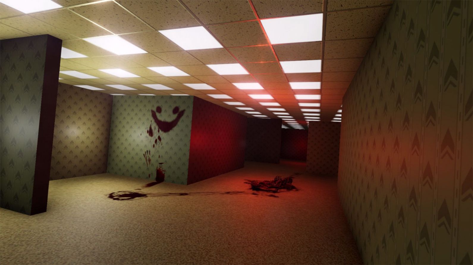 后室level红色走廊版图2
