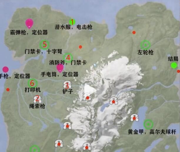 森林之子三张钥匙卡在哪   三张钥匙卡位置分享[多图]