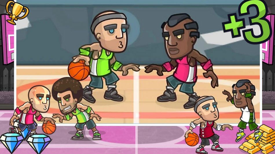 迷你篮球比赛游戏最新中文版图片1