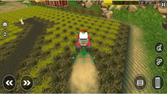 模拟拖拉机农场游戏图1