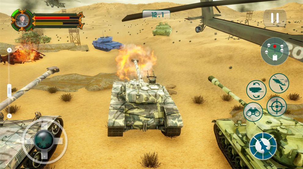 坦克大战模拟游戏图3