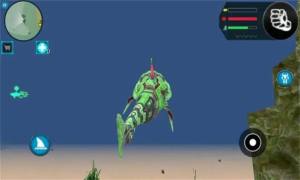 超级鲨鱼变形机器人游戏图1
