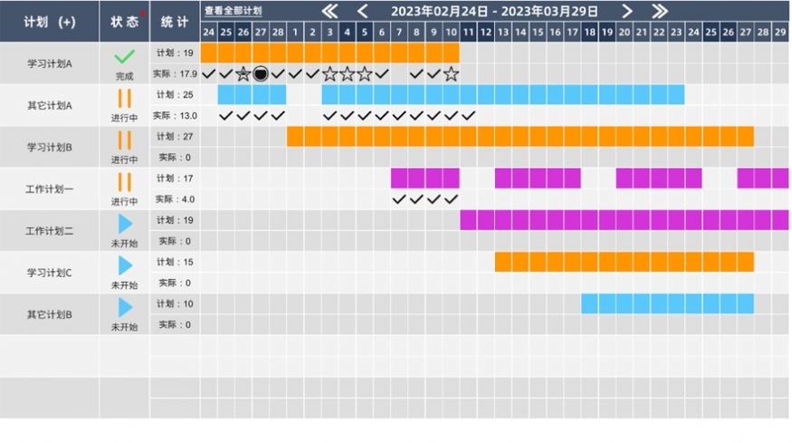 简易甘特计划app官方版图片1