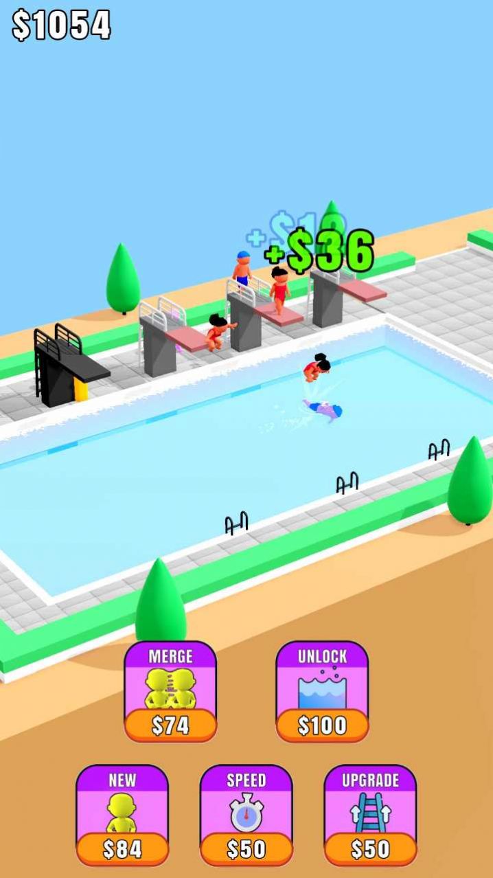 空闲泳池游戏图2