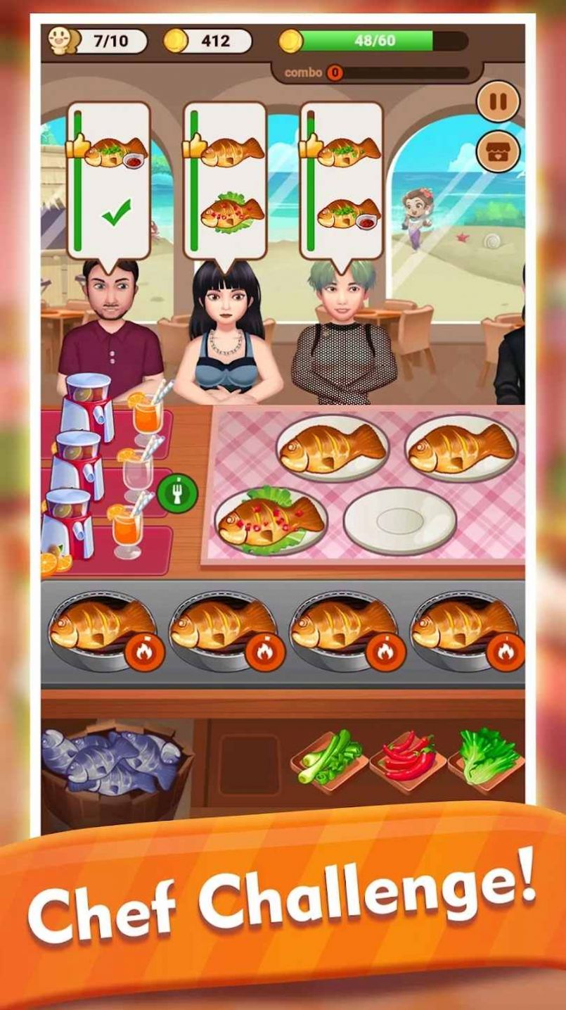 开心厨师餐厅游戏图2