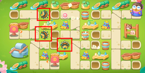 保卫萝卜4纸鸢探春第4关攻略   纸鸢探春第4关图文流程一览图片1