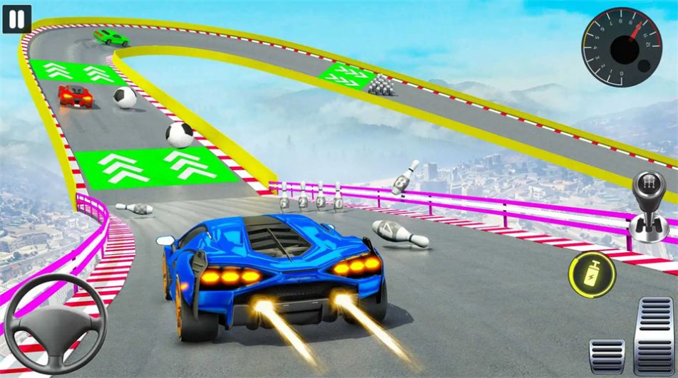 汽车特技疯狂坡道游戏官方安卓版图片1
