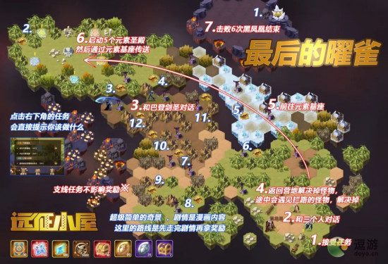 剑与远征最后的曜雀路线图   最后的曜雀懒人打法路线图一览[多图]