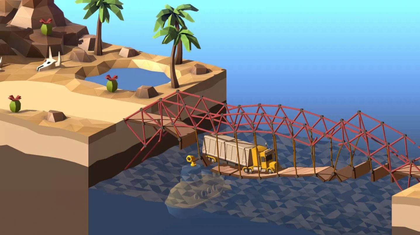 Poly Bridge 3游戏中文手机版（桥梁建造师3）图片2