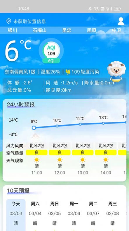 宁夏智慧气象app图3