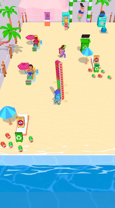 打扫海滩游戏图2