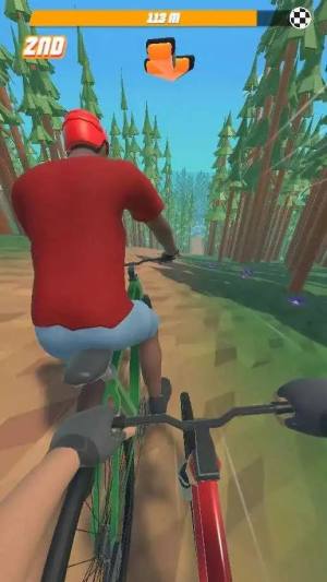 自行车山地赛3D游戏图1
