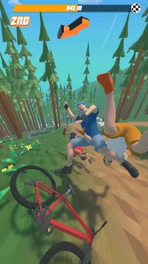 自行车山地赛3D游戏图3