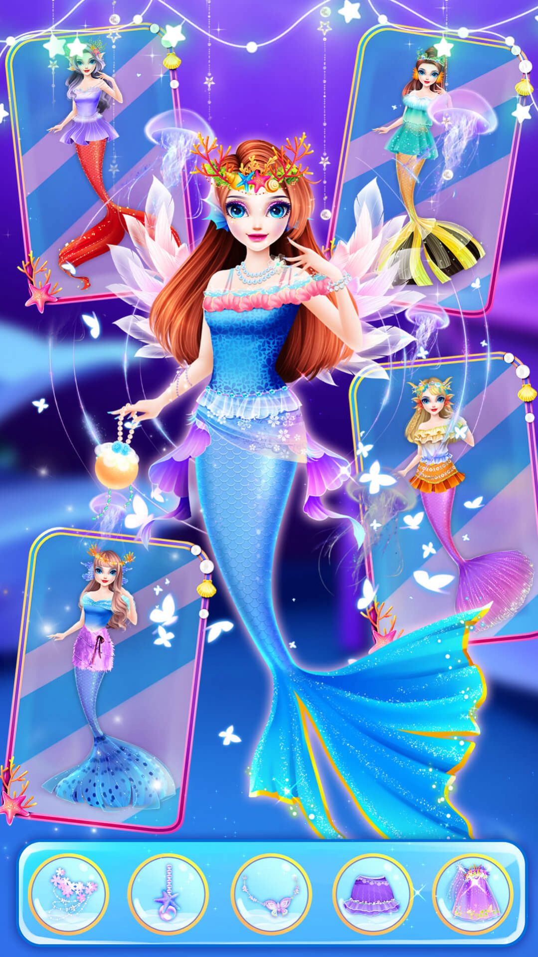 时尚美人鱼城堡装扮故事游戏官方版下载图片2