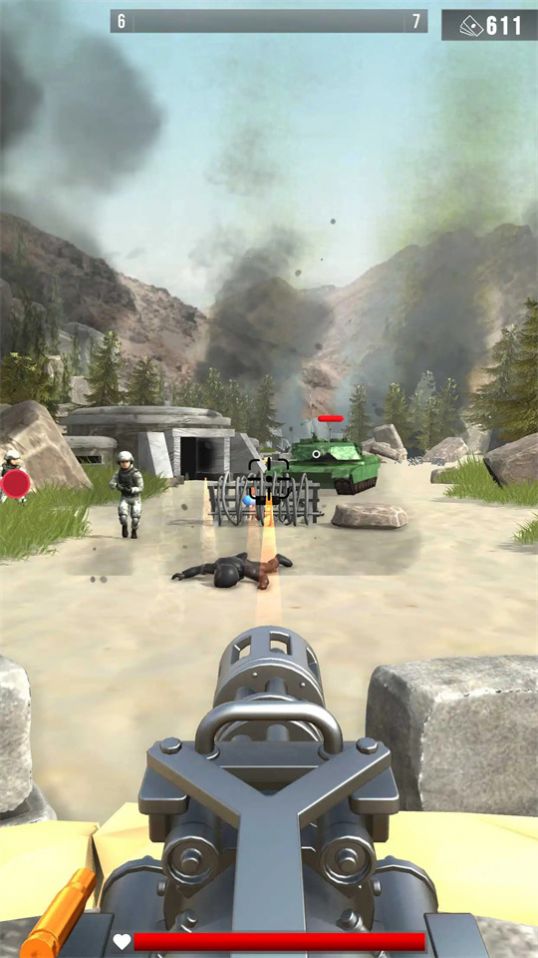 步兵攻击战争3D游戏图1
