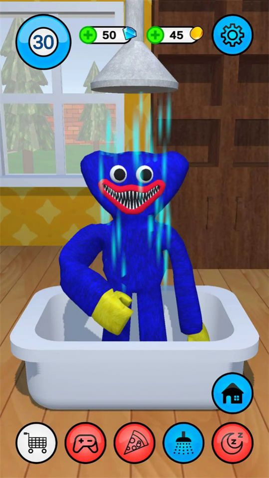蓝色怪物3D模拟器游戏图1