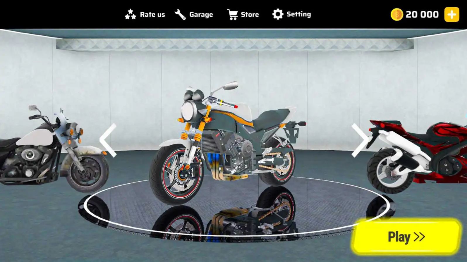 摩托车比赛3D游戏图1