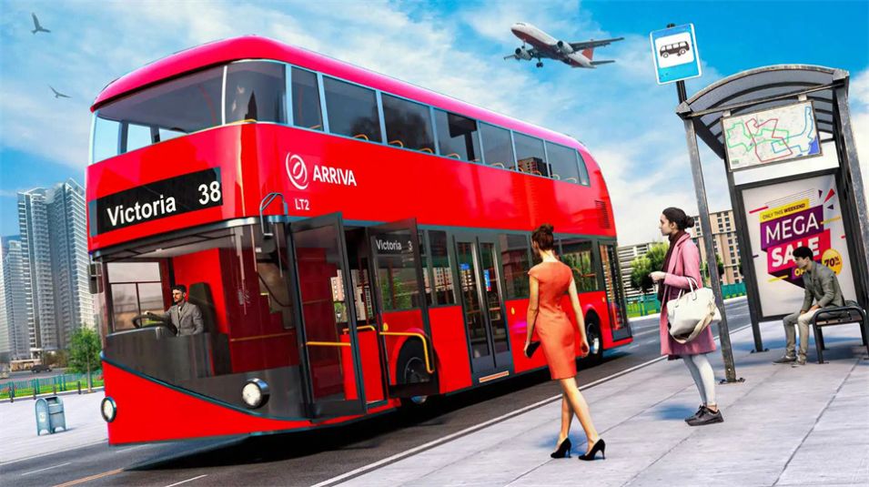 长途客车旅游交通模拟器游戏最新安卓版图片1