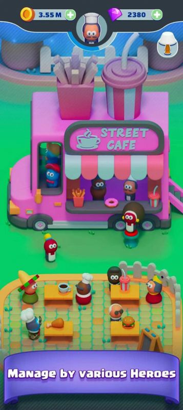街头咖啡馆烹饪大亨游戏图3