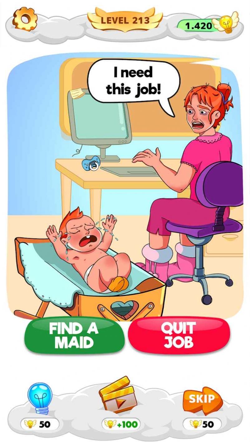 棘手的大脑谜题游戏图1