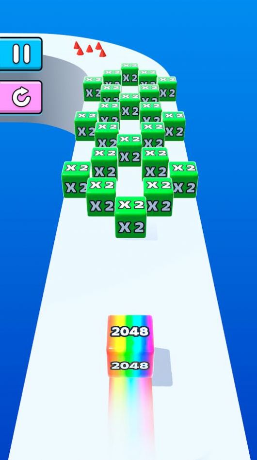 果冻运行2048游戏官方正版图片1