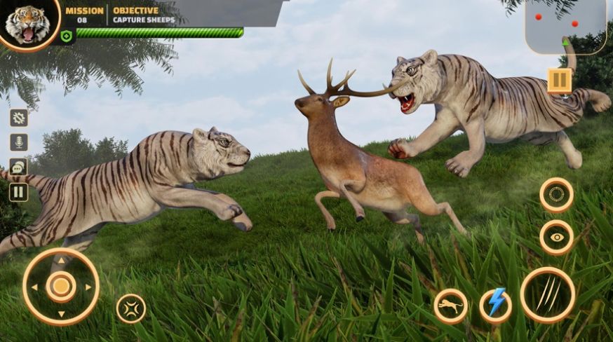狮子攻击动物狩猎模拟器游戏图2