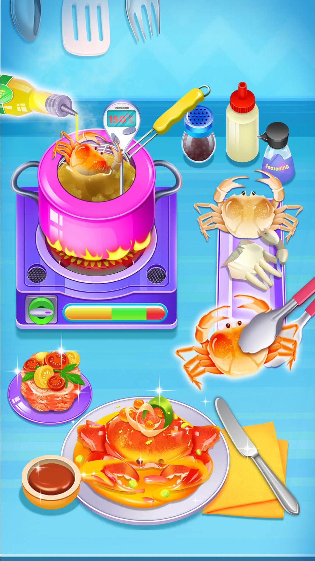 美味螃蟹大餐烹饪制作游戏官方安卓版图片1