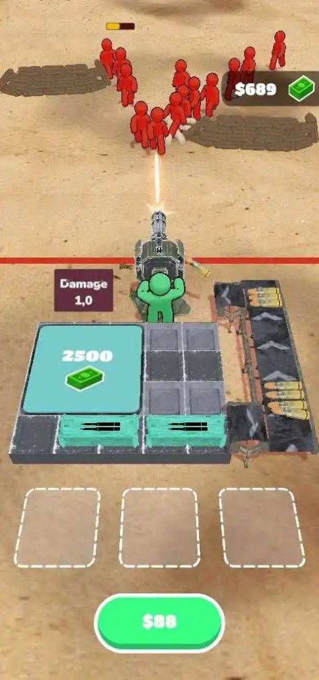 合并防御塔式枪基地游戏图3