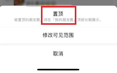 微信内测朋友圈置顶功能在哪设置   内测朋友圈置顶功能设置位置方法[多图]图片5