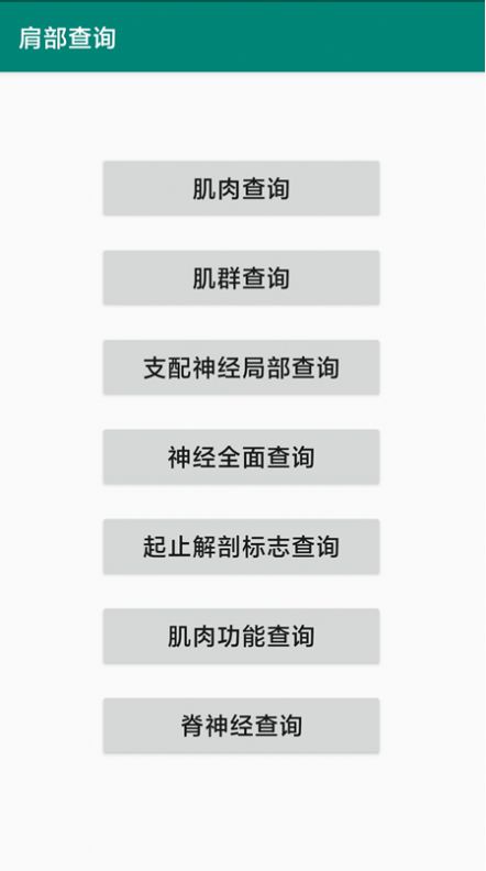 肌肉起止点及神经查询软件app图1