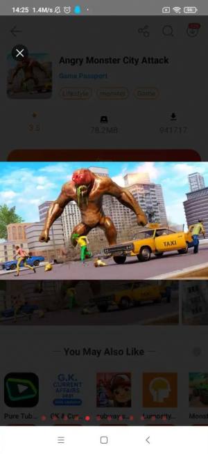 愤怒的怪物城市攻击游戏官方安卓版图片1