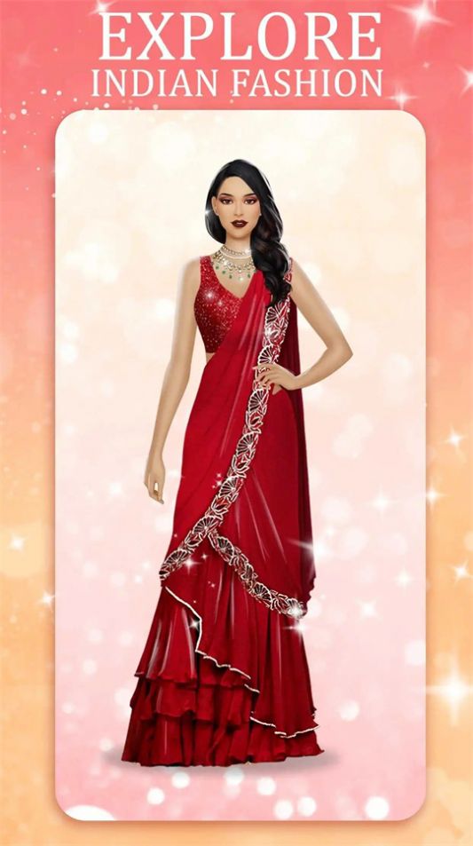 印度时尚装扮设计师游戏图3