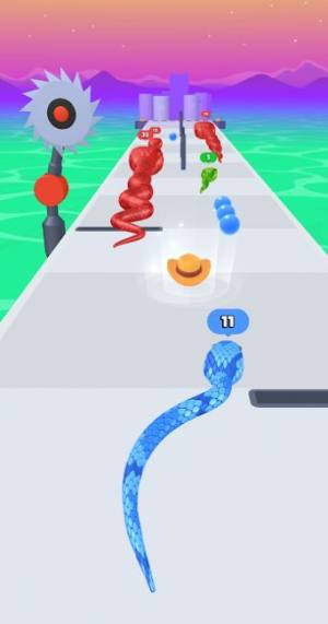 蛇跑步竞赛游戏图2
