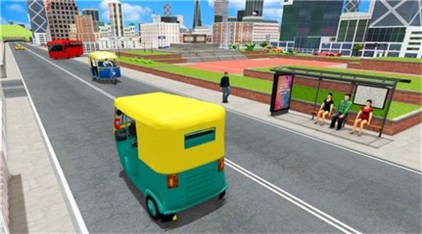 驾驶人力车运输模拟游戏图1