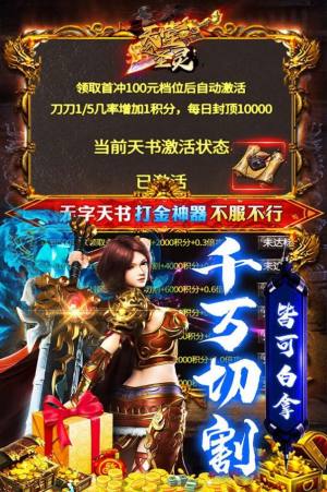 天堂之圣灵鬼刀超爆万亿金手游官方版图片1