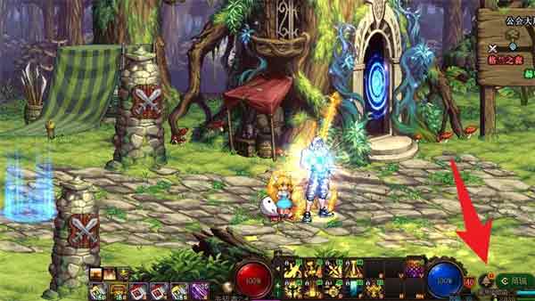 dnf成长之路商店在哪   成长之路商店位置入口[多图]