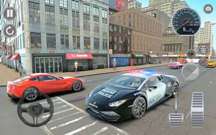 超级警车驾驶模拟器3D游戏中文版图片1