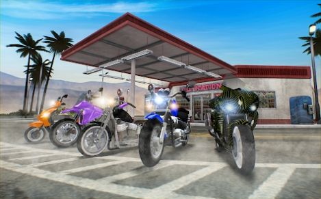 美国公路竞速摩托骑士游戏图1